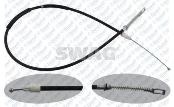 SWAG 30936936 El Fren Teli Arka Sag Sol 1432mm Sprinter Crafter 06->